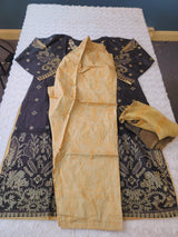 Pakistani Stitched lawn Embroidered Salwar kameez ready to ship