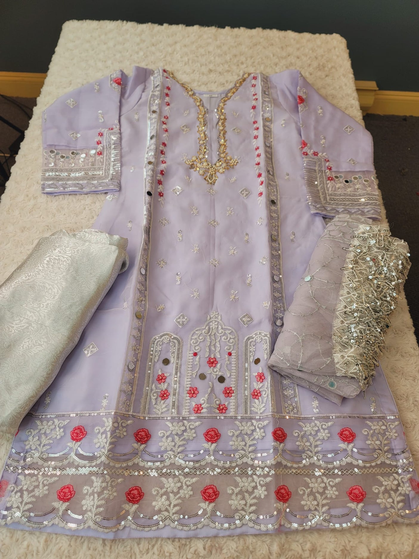 Pakistani Embroidered Party wear  Ready To Ship