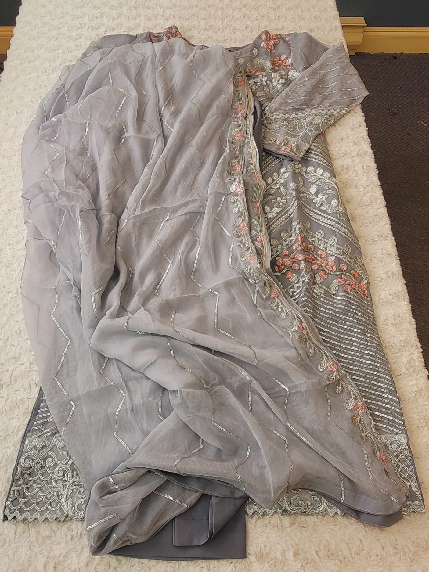 Pakistani Embroidered Party wear  Ready To Ship