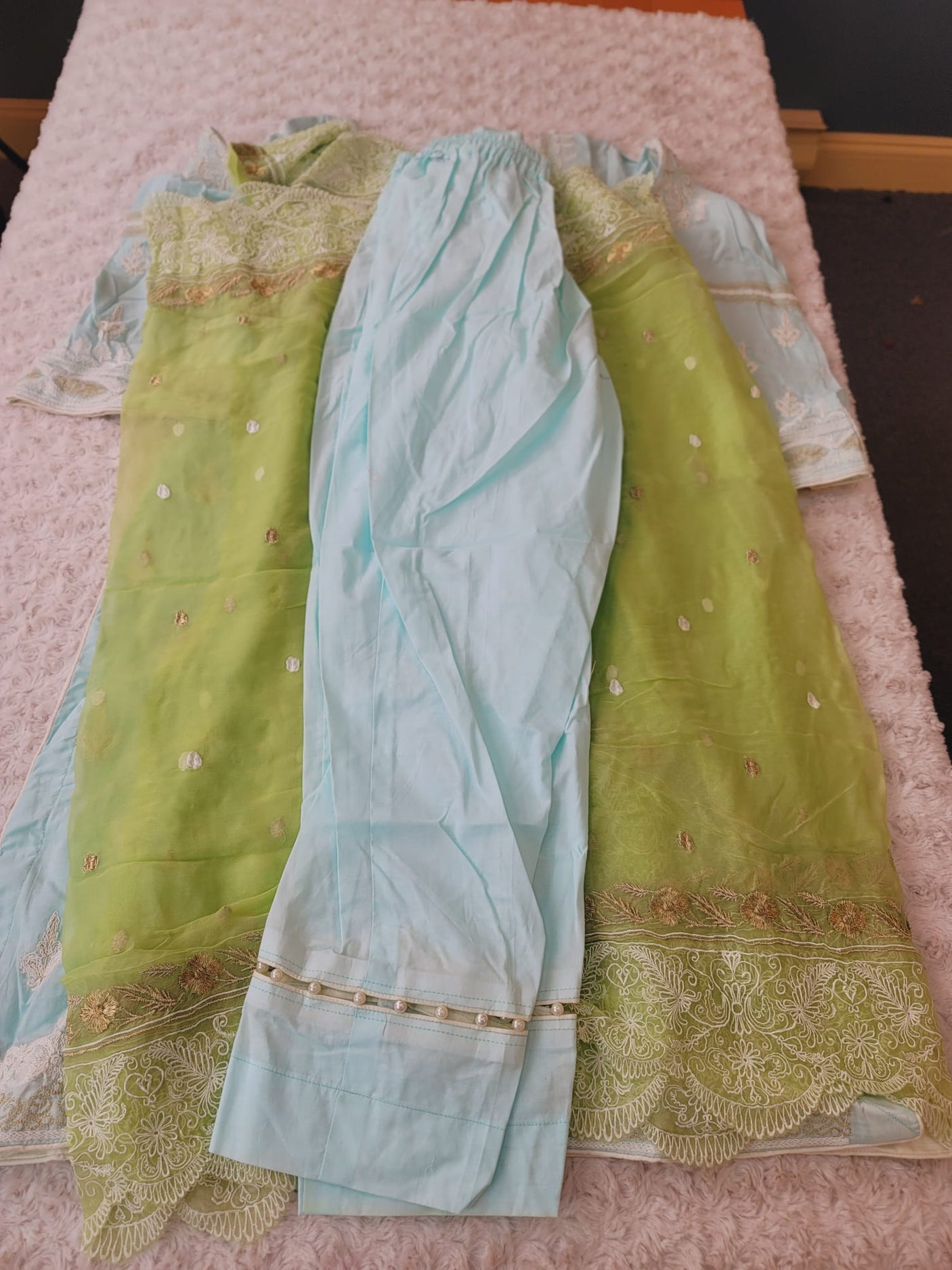 Pakistani Stitched Embroidery luxury  lawn Dresses Ready To Ship