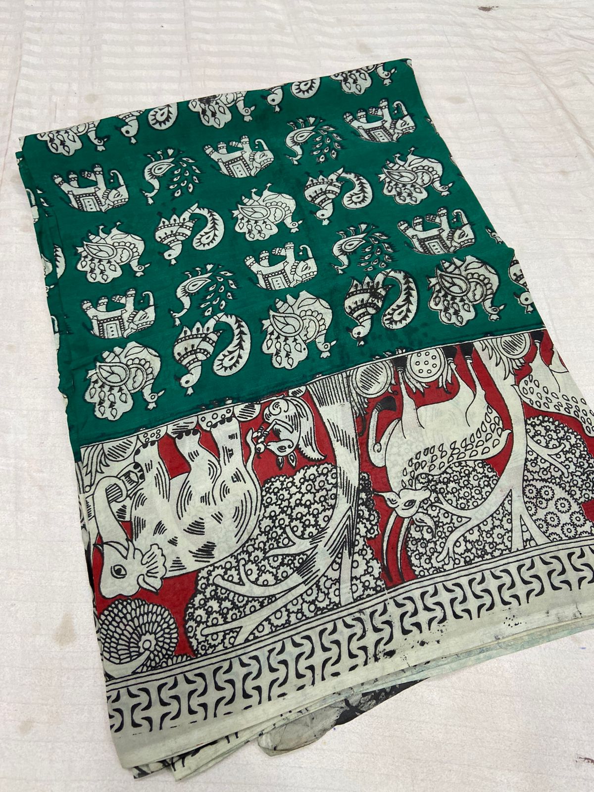 Kalamkari saree