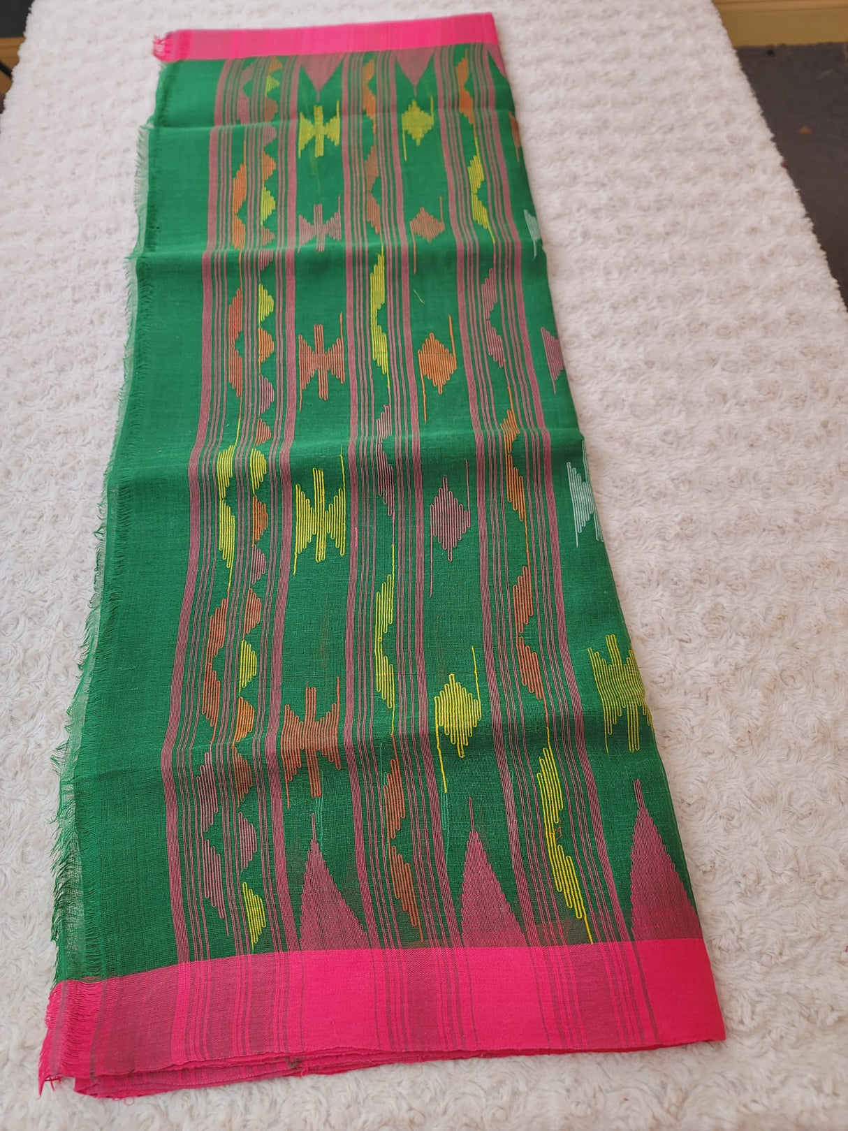Half Silk Handloom Monipuri Saree