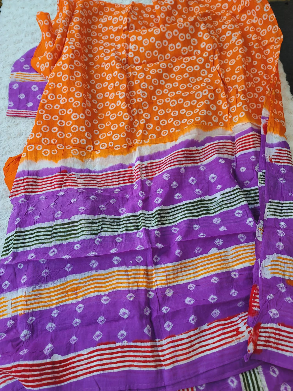 Cotton Chundri (colour guaranteed)