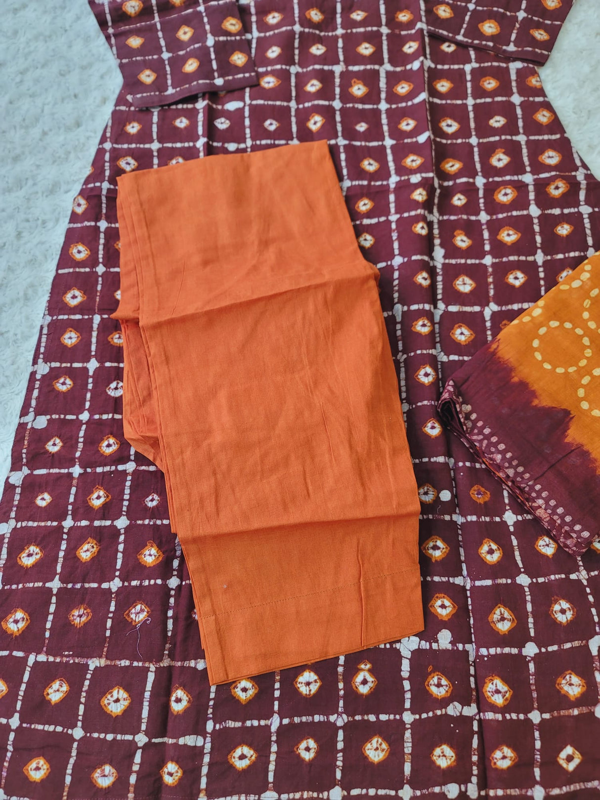 Cotton chundri (colour guaranteed)