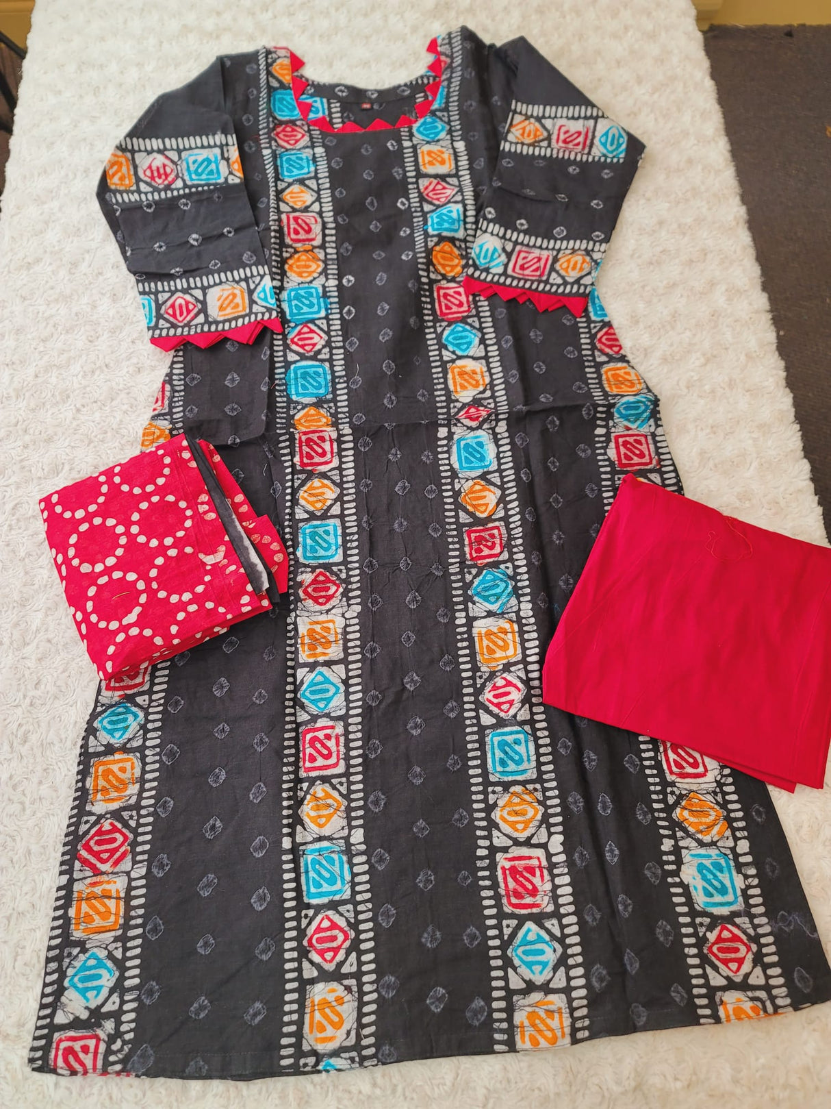 Cotton Chundri (colour guaranteed)