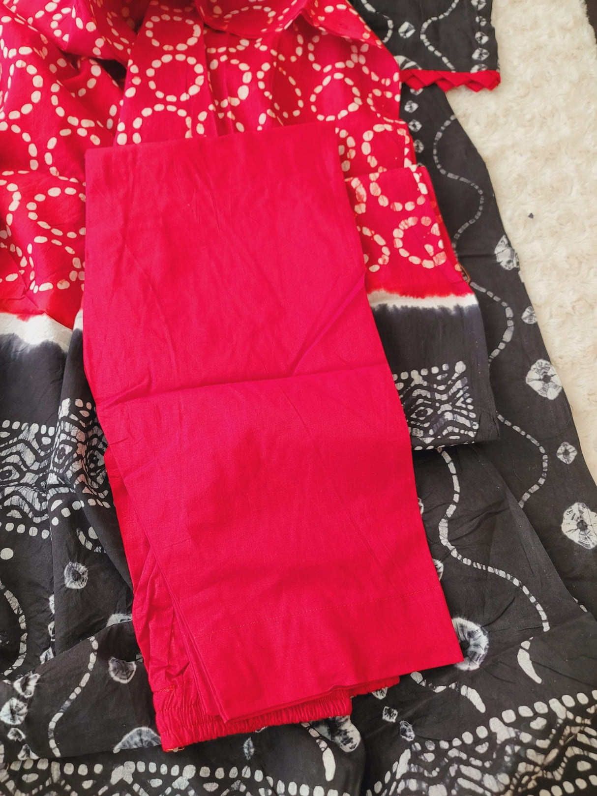 Cotton Chundri (colour guaranteed)