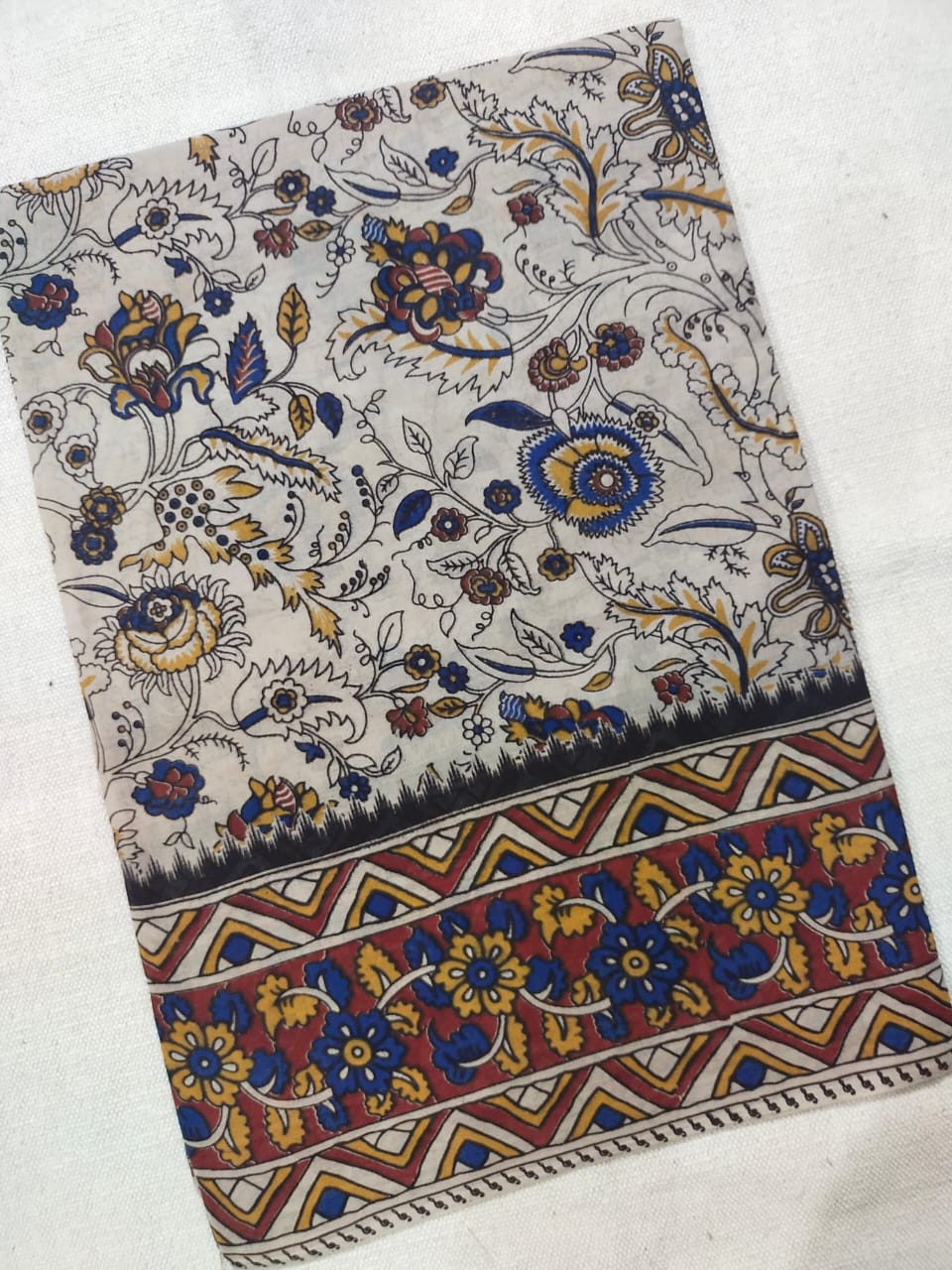 Kalamkari Saree with blouse