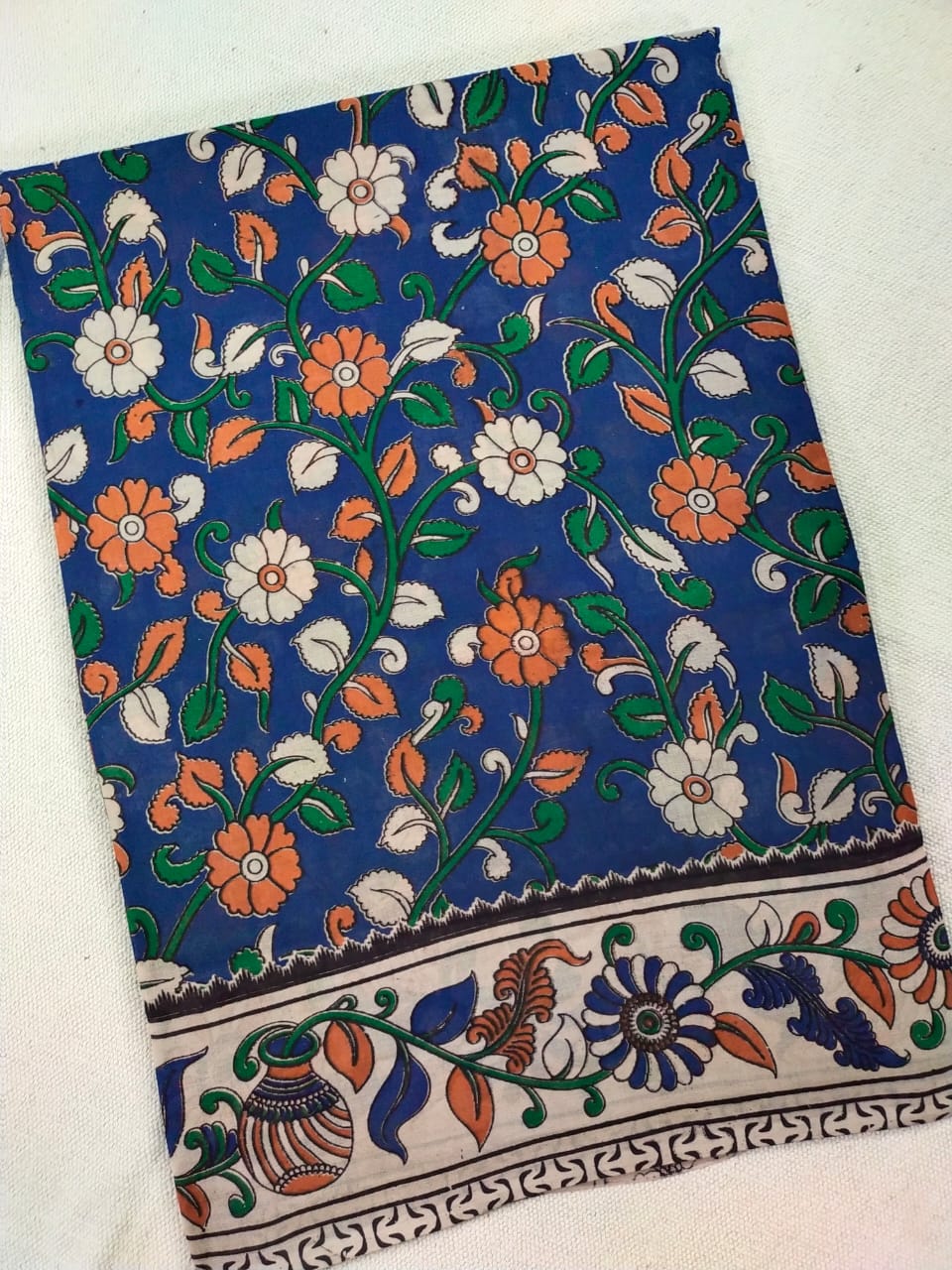 Kalamkari Saree with blouse