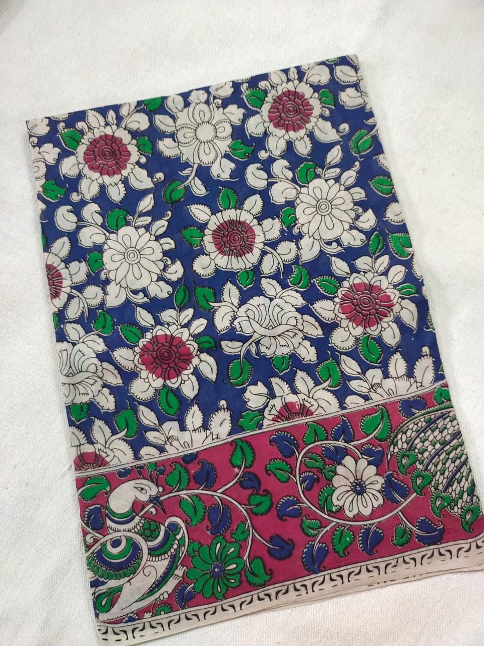 Kalamkari Saree with blouse