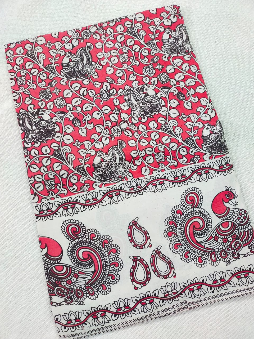 Kalamkari Saree with blouse