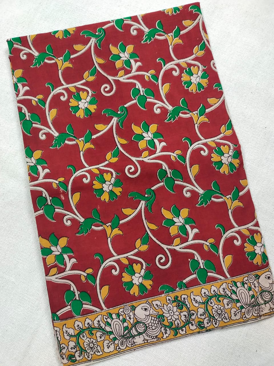 Kalamkari Saree with blouse