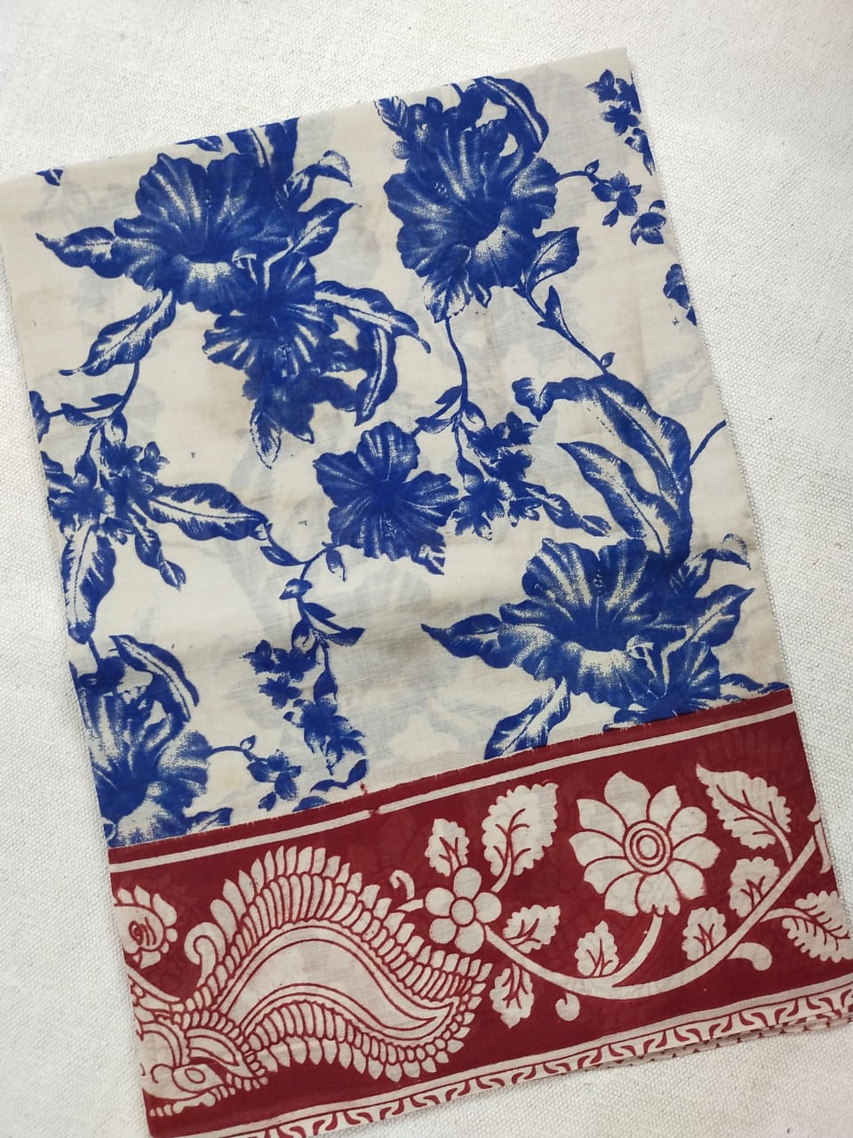 Kalamkari Saree with blouse