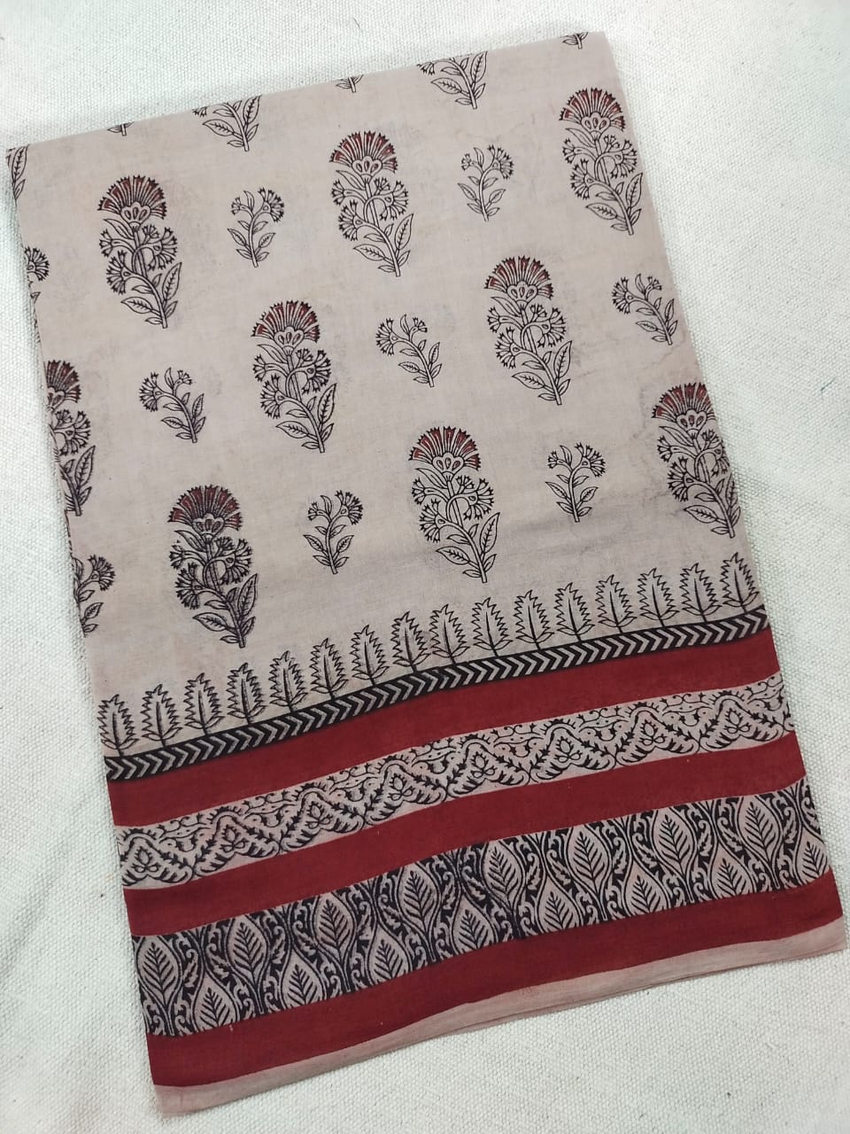 Kalamkari Saree with blouse