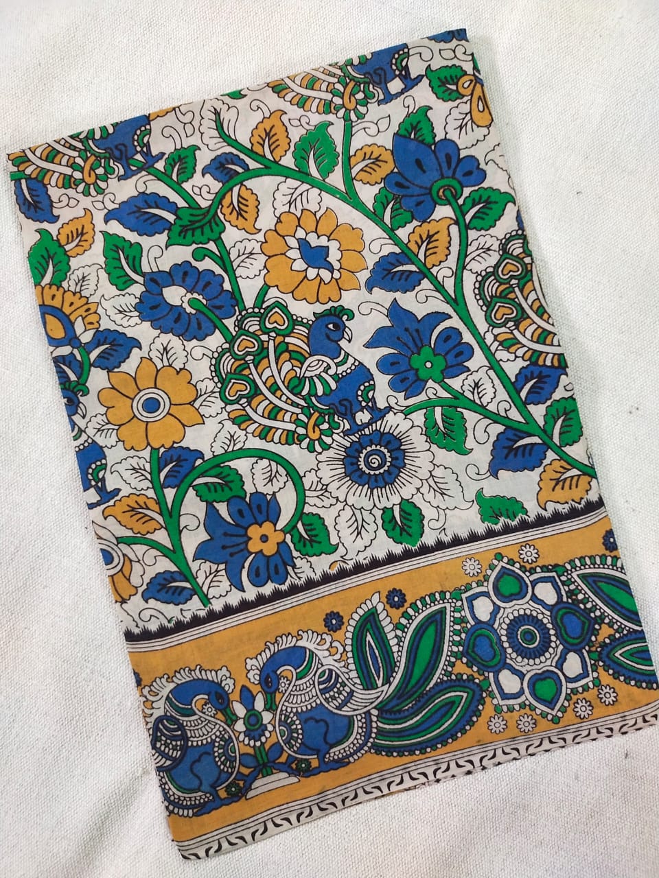 Kalamkari Saree with blouse