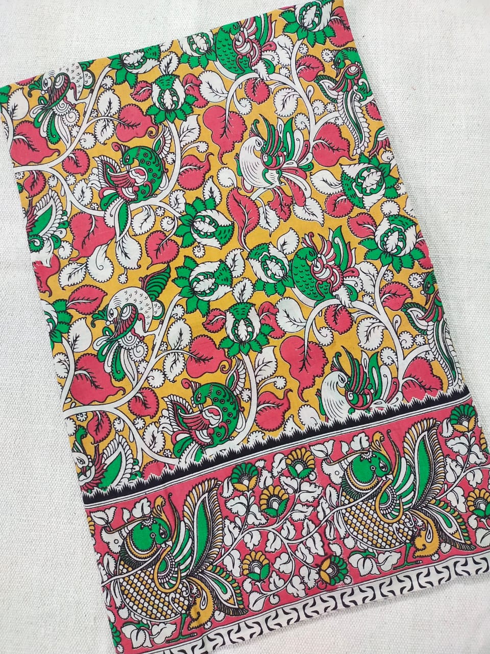 Kalamkari Saree with blouse