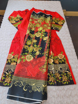 Pakistani linen Embroidered Salwar kameez Ready To Ship