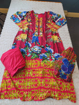 Pakistani Stitched lawn Embroidered Salwar kameez ready to ship