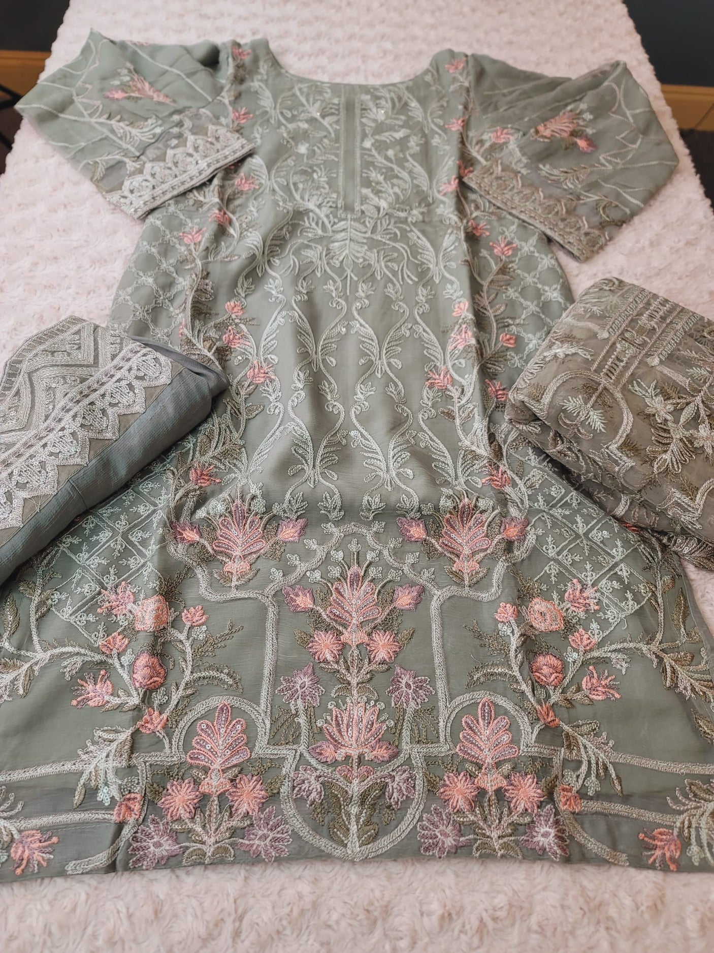 Pakistani Embroidered Party wear Ready To Ship