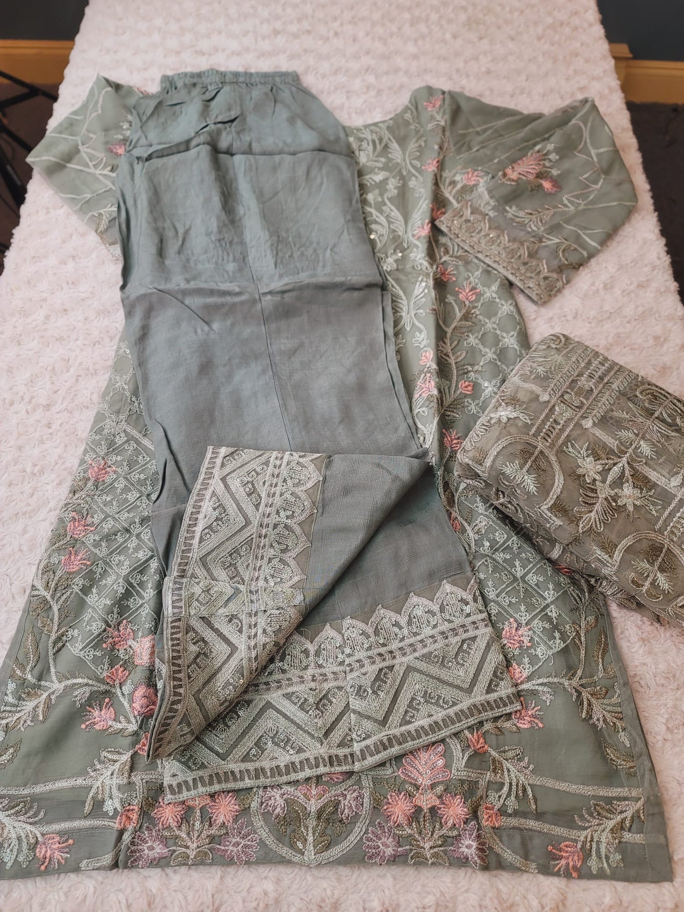 Pakistani Embroidered Party wear Ready To Ship