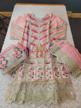 Pakistani Stitched Embroidery Party Wear Dresses Ready To Ship