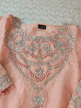 Pakistani Stitched Embroidery Party Wear Dresses Ready To Ship