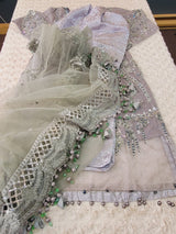 Pakistani Stitched Embroidery Party Wear Dresses Ready To Ship