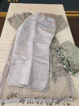 Pakistani Stitched Embroidery Party Wear Dresses Ready To Ship