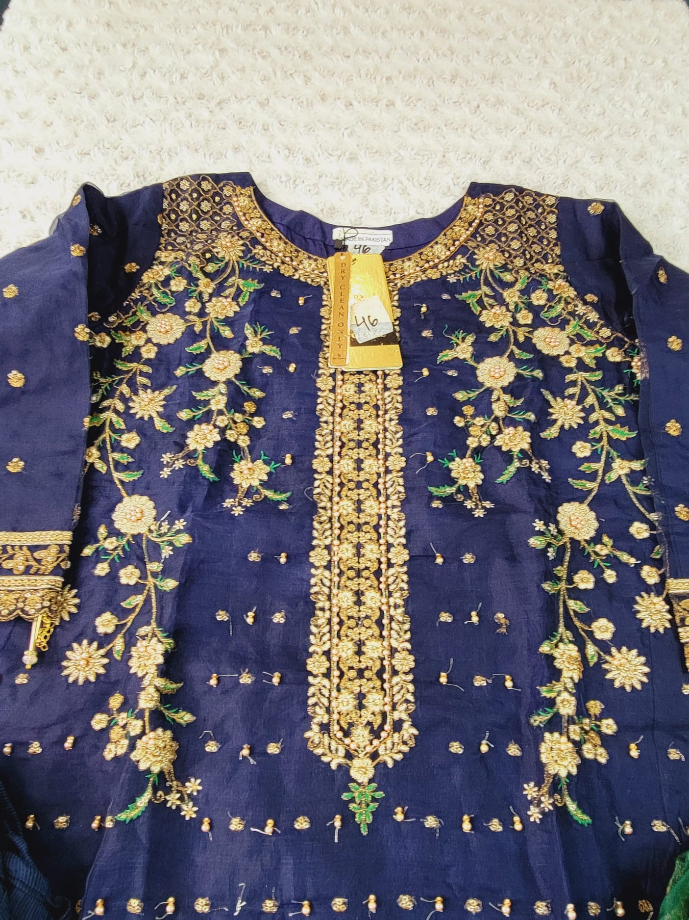 Pakistani Stitched Embroidery Party Wear Dresses Ready To Ship