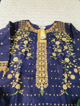 Pakistani Stitched Embroidery Party Wear Dresses Ready To Ship