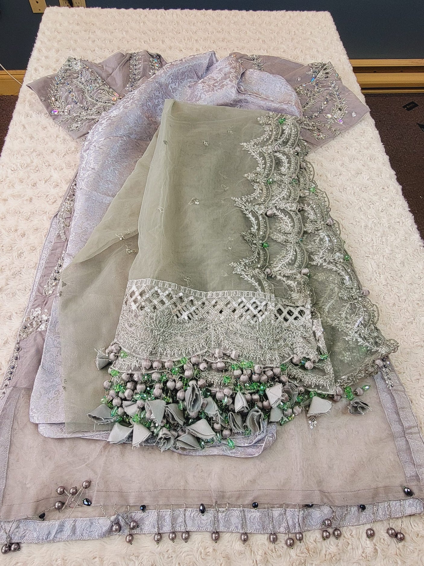 Pakistani Stitched Embroidery Party Wear Dresses Ready To Ship