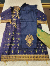 Pakistani Stitched Embroidery Party Wear Dresses Ready To Ship