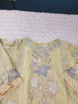 Pakistani Stitched Embroidery Party Wear Dresses Ready To Ship