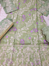 Pakistani Stitched Embroidery Lawn Suit Ready To Ship