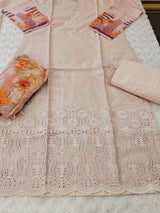 Pakistani Stitched Embroidery Lawn Suit Ready To Ship