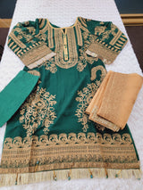 Pakistani Stitched Embroidery Party Wear Dresses Ready To Ship