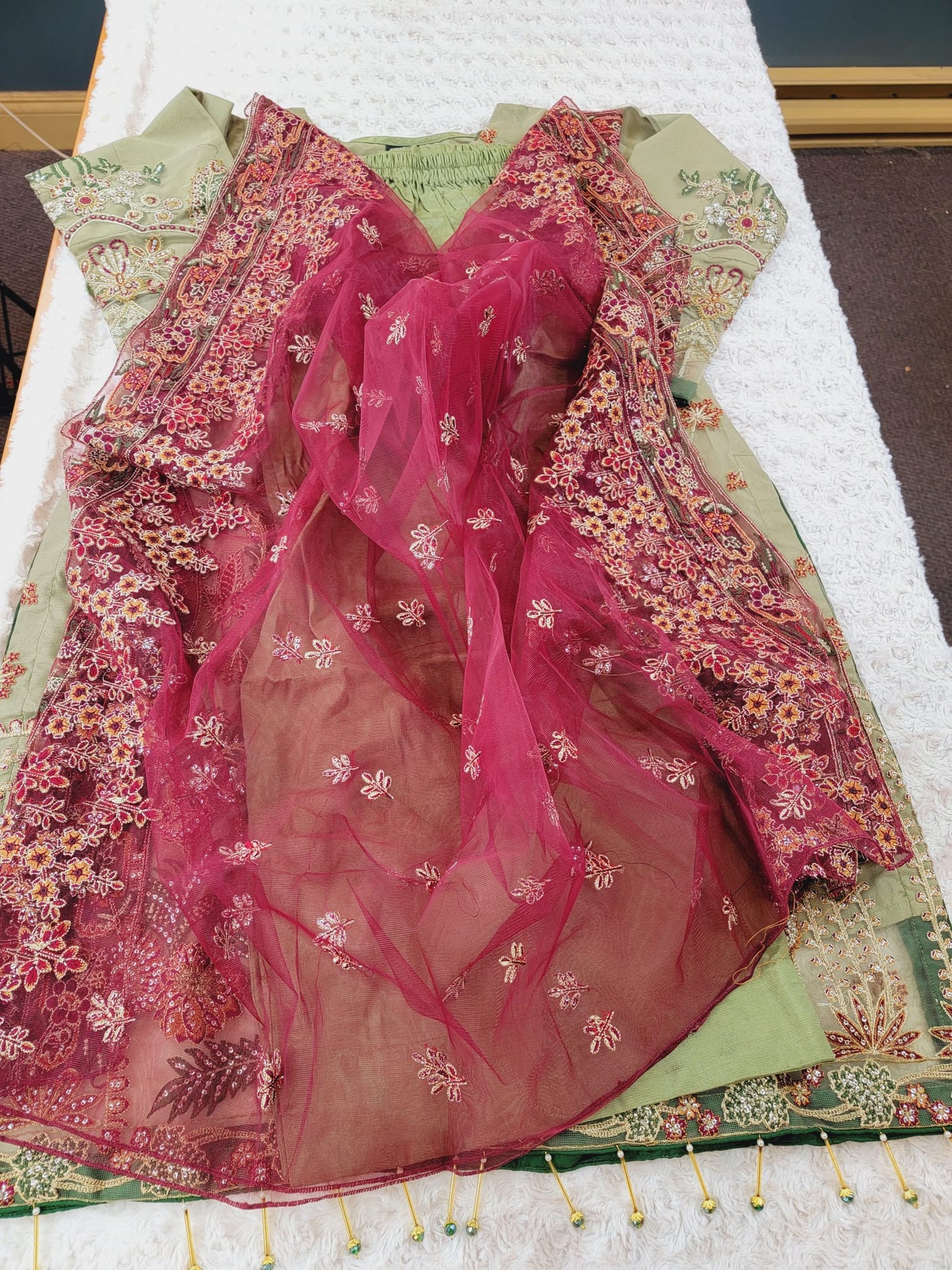 Pakistani Stitched Embroidery Party Wear Dresses Ready To Ship