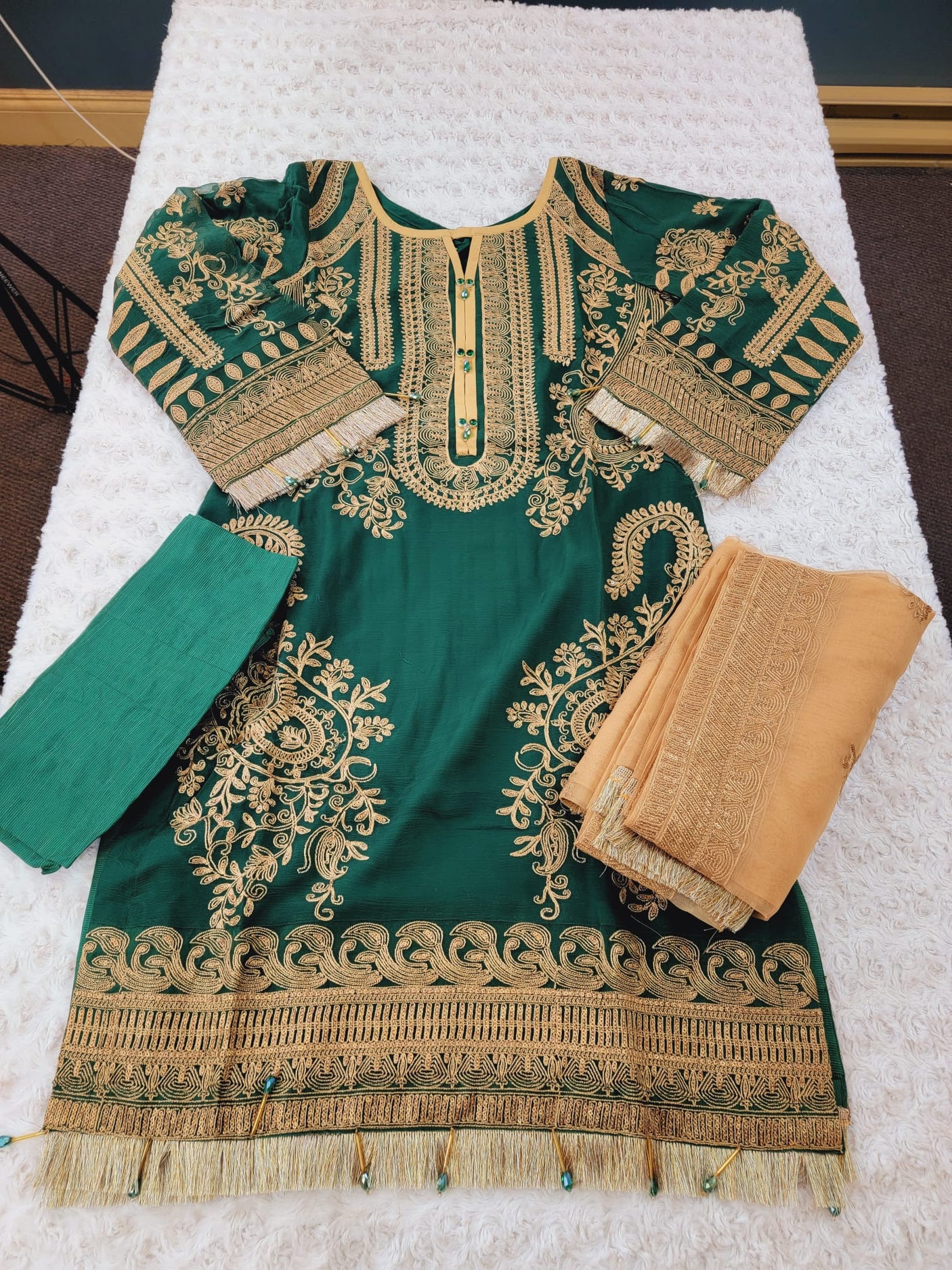 Pakistani Stitched Embroidery Party Wear Dresses Ready To Ship