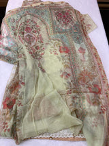 Pakistani Stitched Embroidery Lawn Suit Ready To Ship