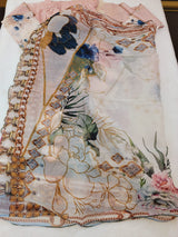 Pakistani lawn stitched  Embroidered Suit Ready To Ship