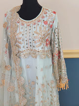 Pakistani Stitched Embroidery Party Wear Dresses Ready To Ship