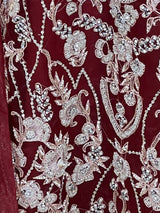 100% original Pakistani boutique collection. ( Organza with all body zardosi work)
