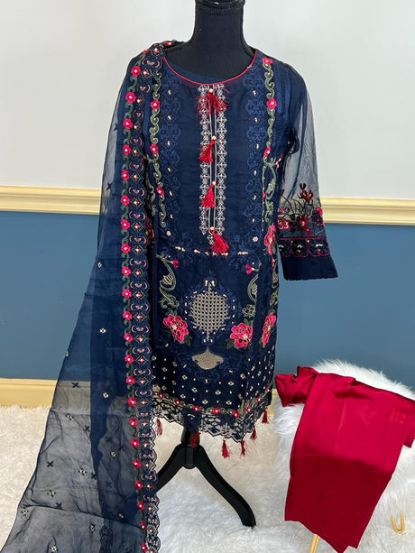 Pakistani Embroidered Party wear  Ready To Ship