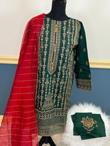 Pakistani Embroidered Party wear  Ready To Ship