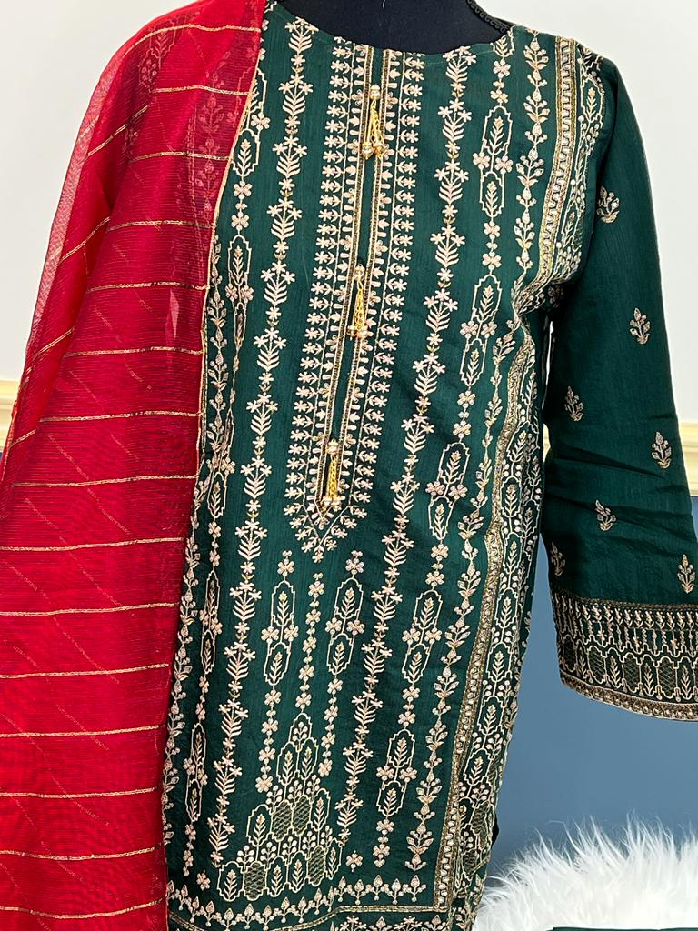 Pakistani Embroidered Party wear  Ready To Ship