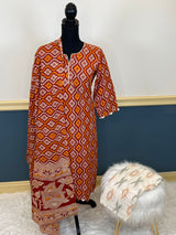 Kalamkari Salwar Kamiz