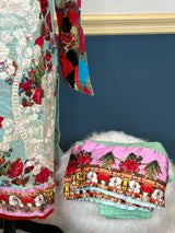 Pakistani Stitched lawn Embroidered Salwar kameez ready to ship