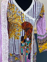 Pakistani Stitched lawn Embroidered Salwar kameez ready to ship