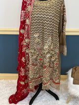 Pakistani Embroidered Party wear  Ready To Ship