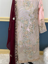 Pakistani Embroidered Party wear  Ready To Ship