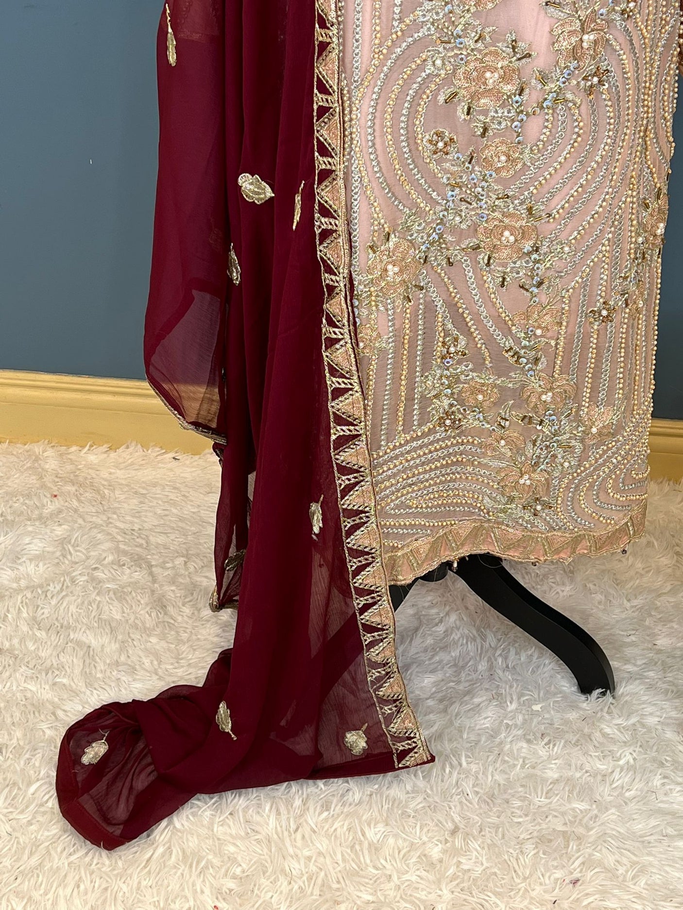 Pakistani Embroidered Party wear  Ready To Ship